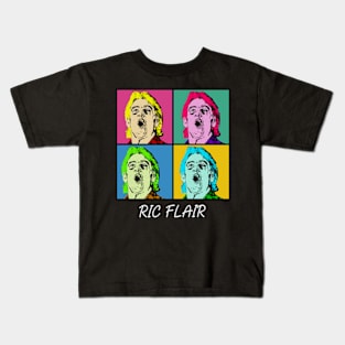 Ric Flair Pop Art Style Kids T-Shirt